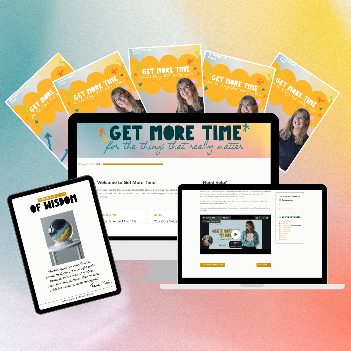 get more time for the things that really matter online course