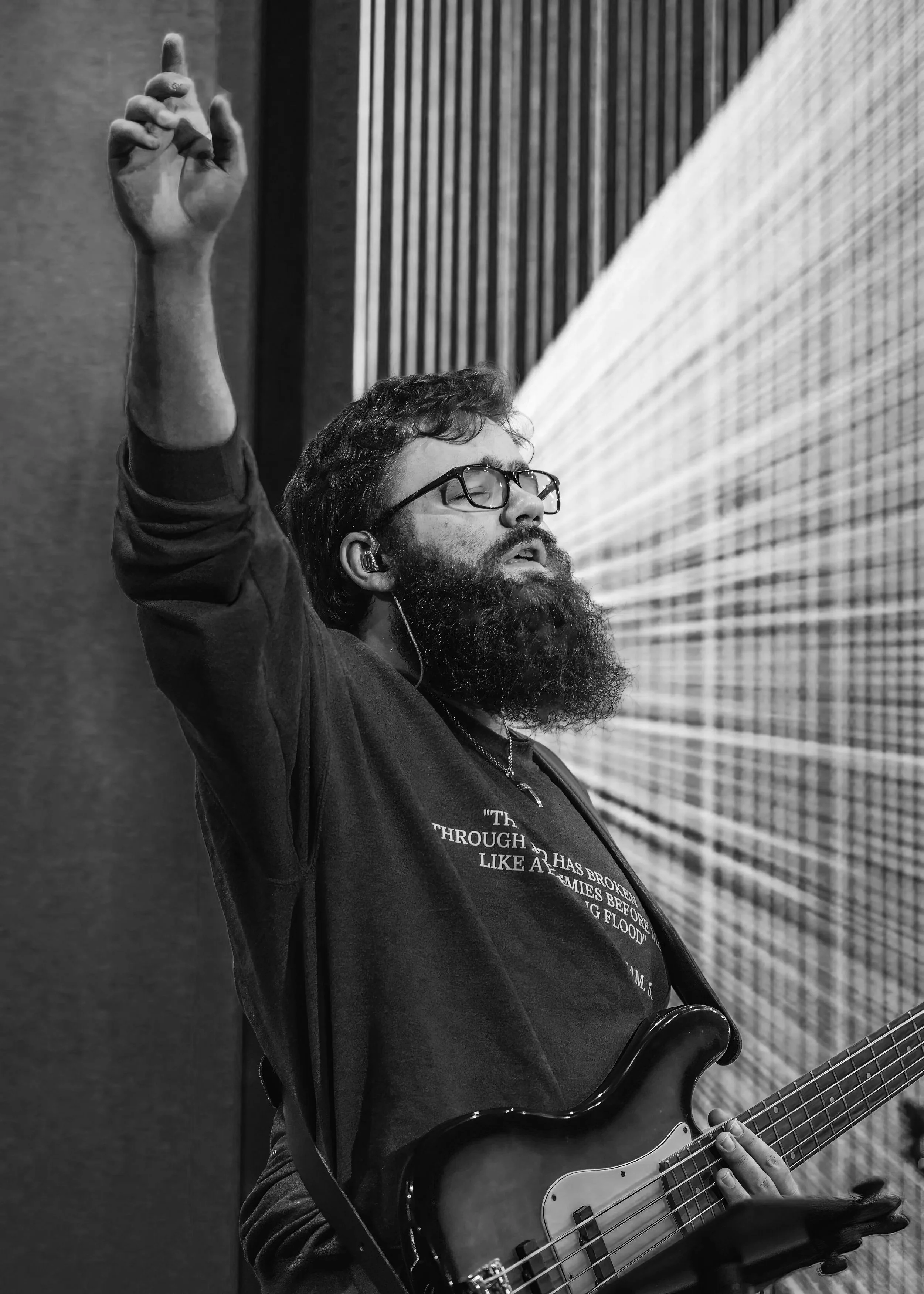 Jakob Baltrusch, production director and band member for Breakthrough Worship.