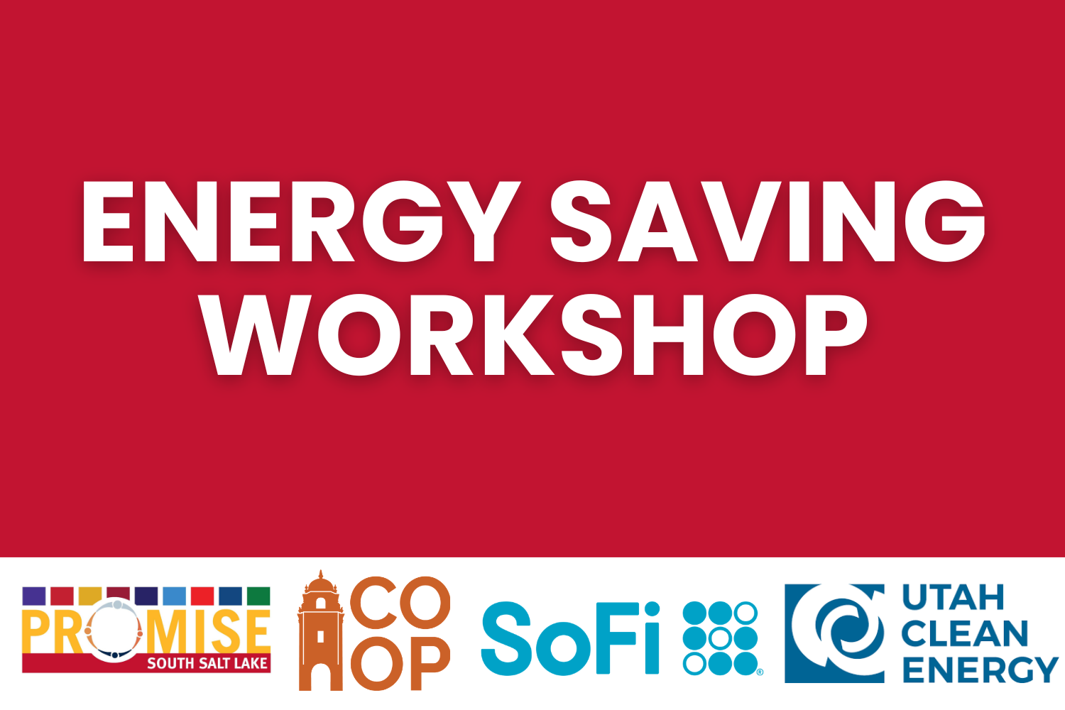 Energy Savings Workshop