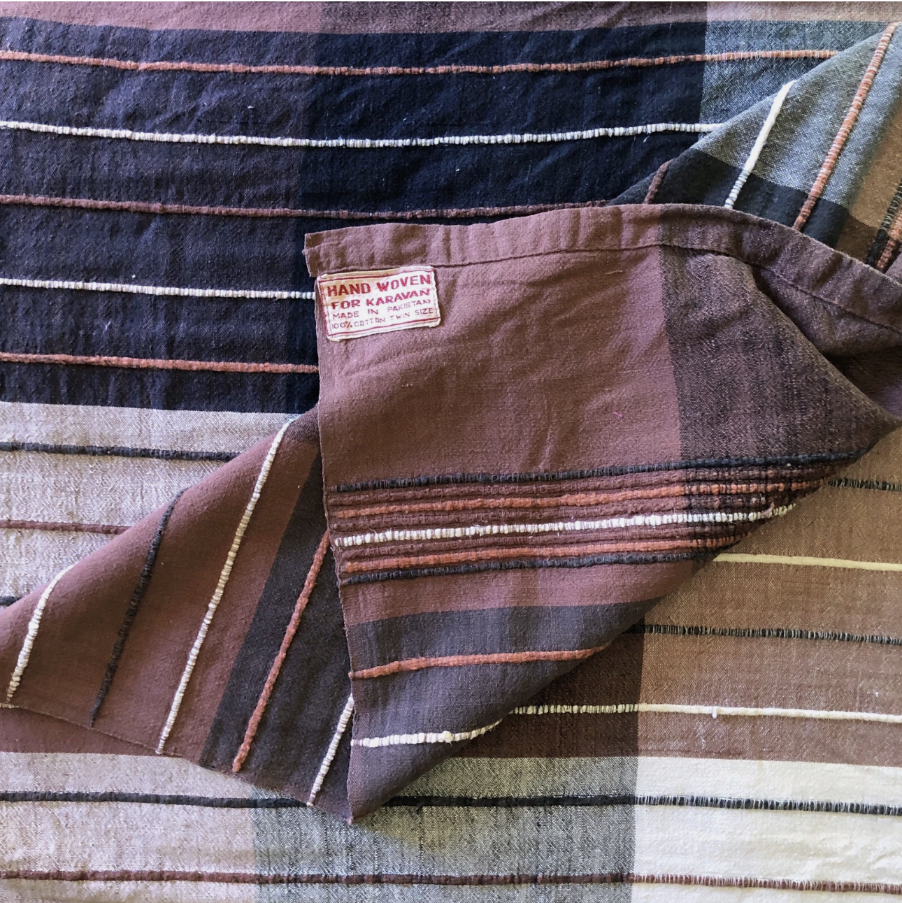 Woven Karavan Bedspread