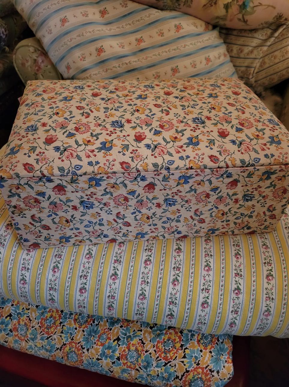 French Fabric Box