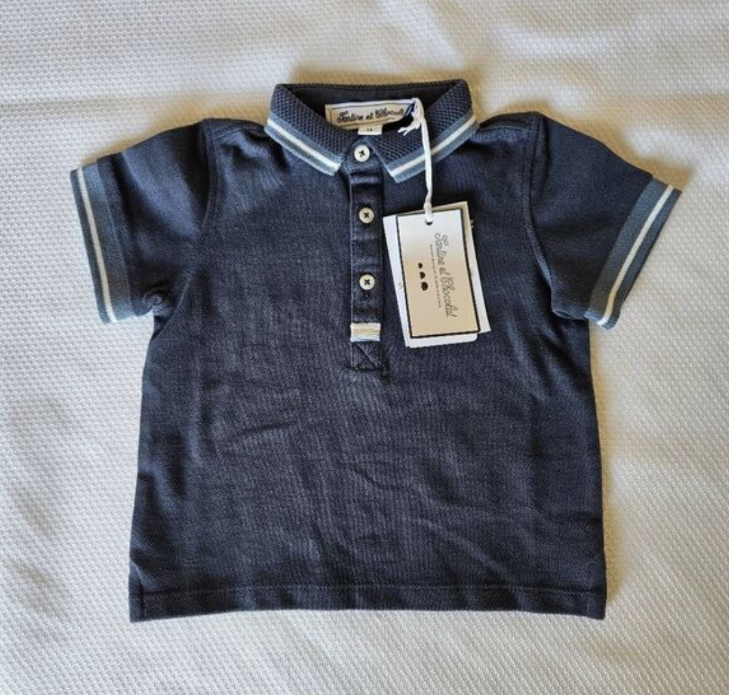 Tartine et Chocolat Navy Polo