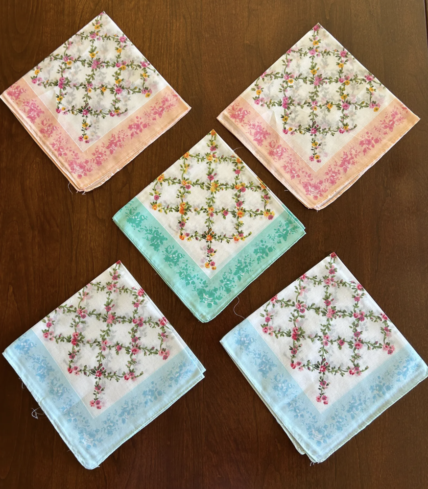 Floral Handkerchiefs