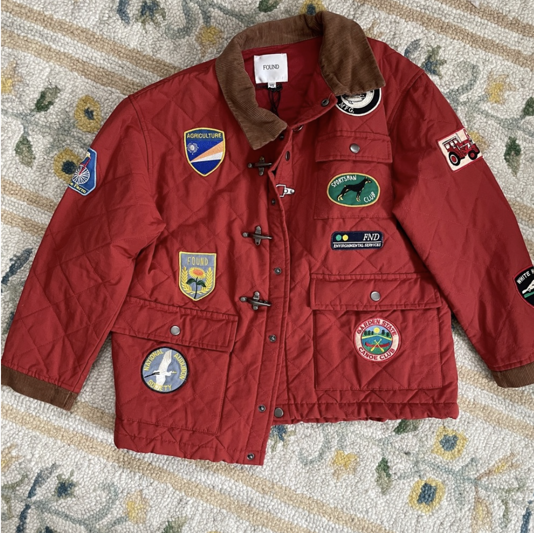 Found Patchwork Jacket