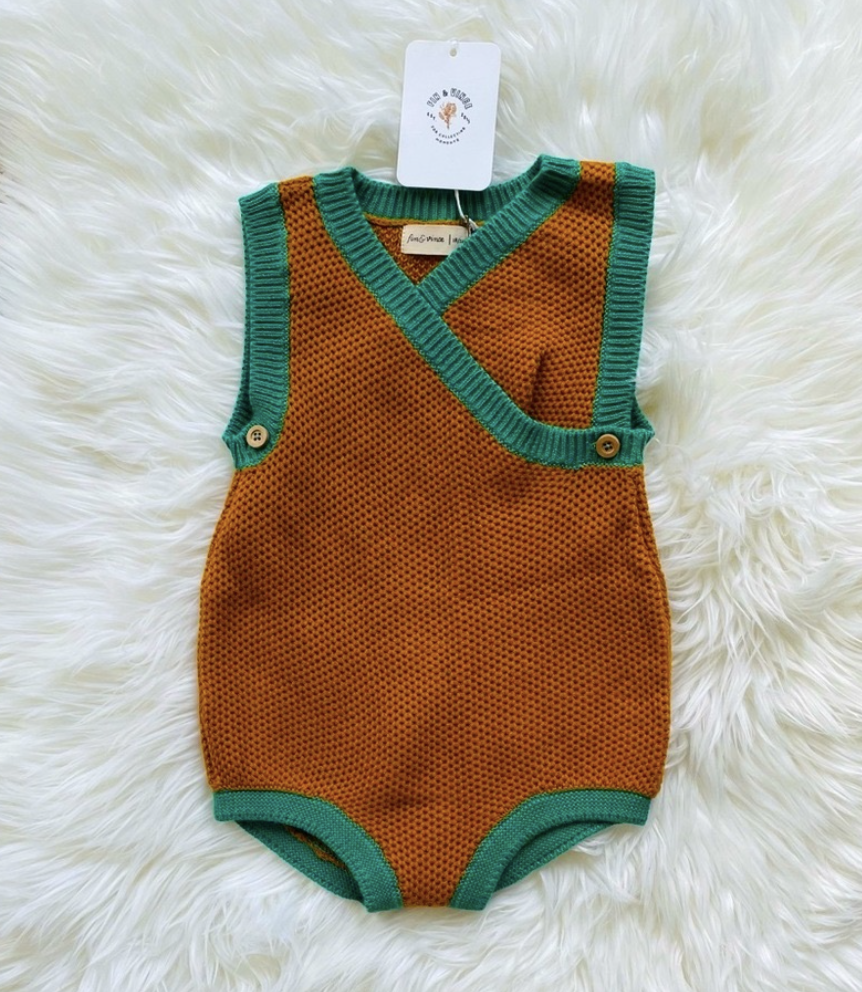 Fin &amp; Vince Knit Romper