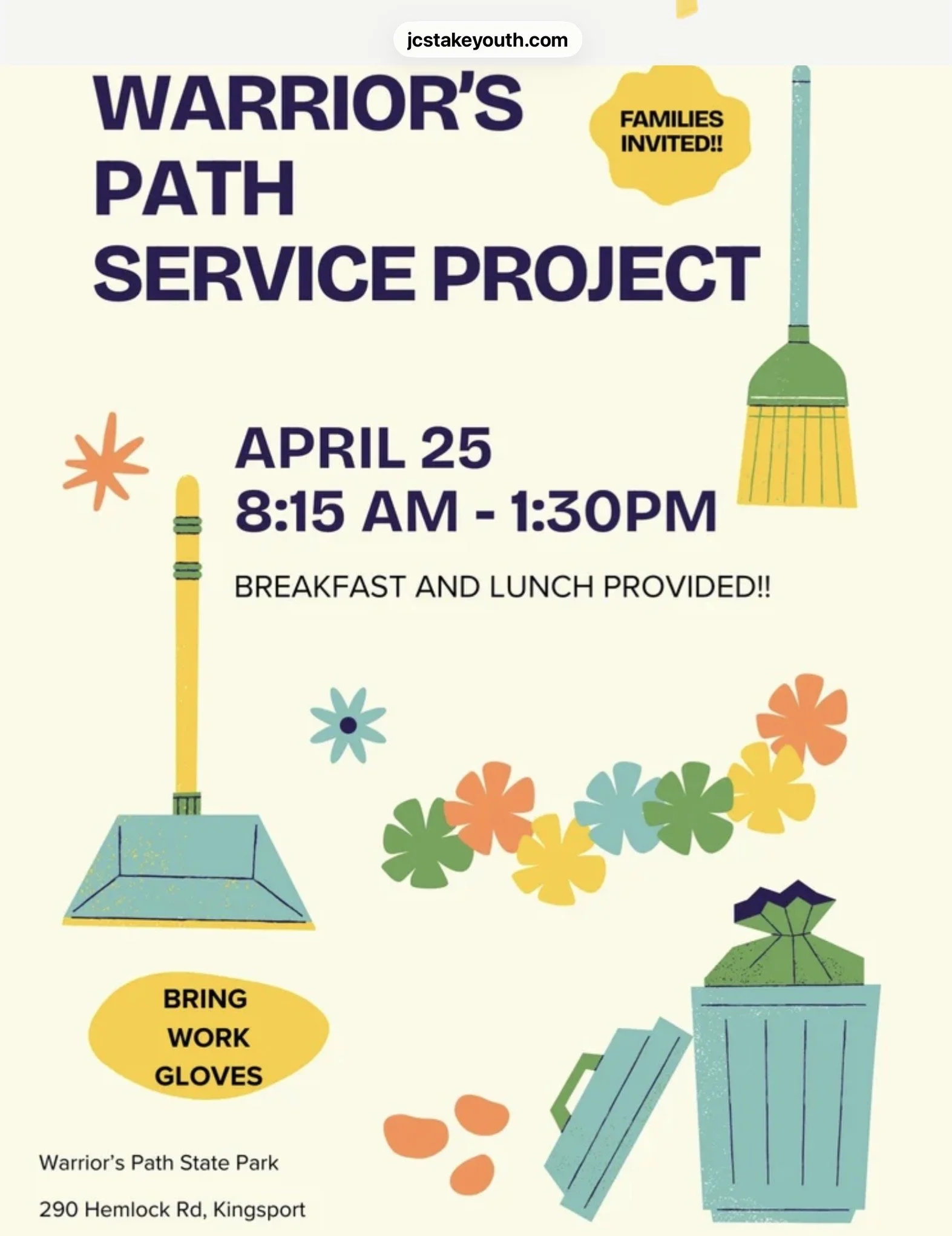 Warrior's Path Service Project