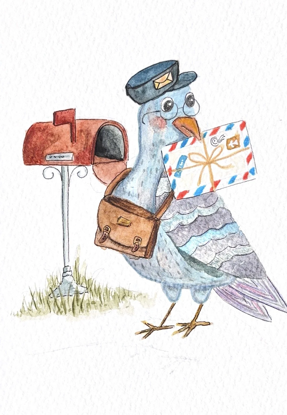 Carrier Pigeon - Illustration for John 20:31