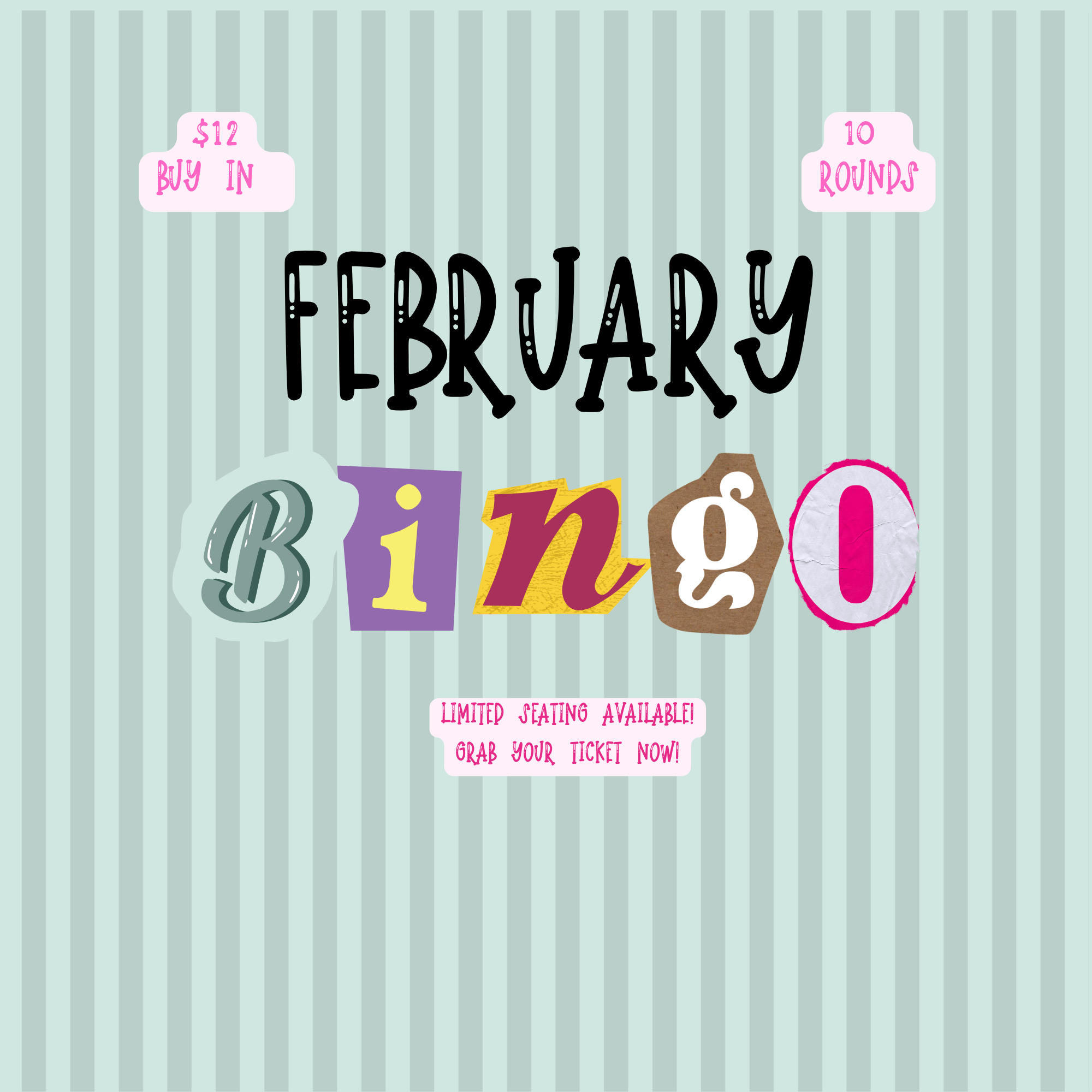 February 20th, 2027 Plant BINGO