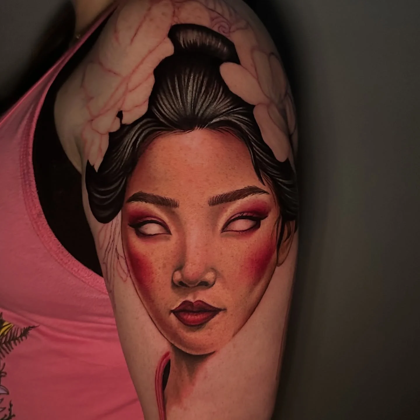 New sleeve in the works I can&rsquo;t wait to see this one come to life. We are adding beautiful koi, a dragon, and some flowers for filler! Stay tuned 

💌 You can schedule a free consultation online at satoritattoocollective.com/consultation

@mmso