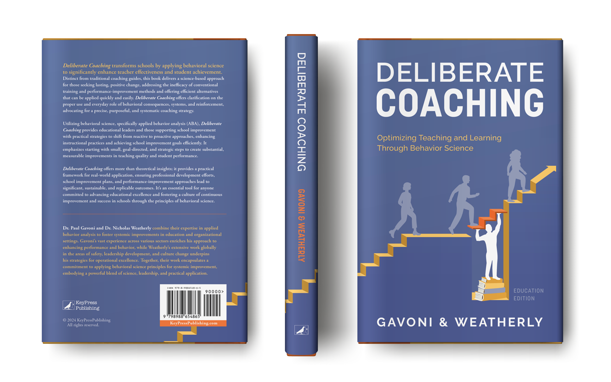 Book Cover: Deliberate Coaching Education Edition
