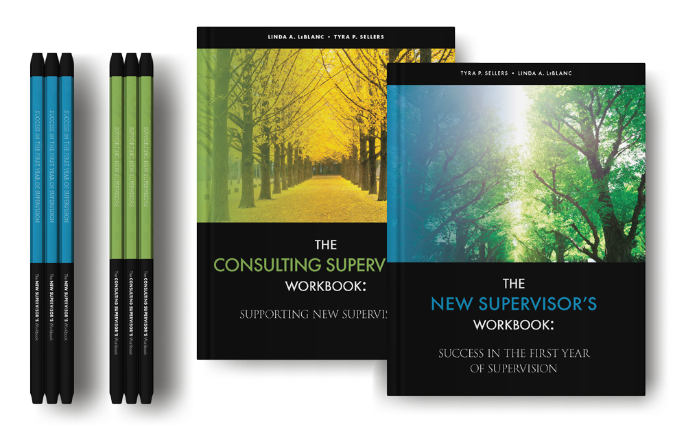 Book Covers: The New Supervisor and Consulting Supervisor's Workbooks