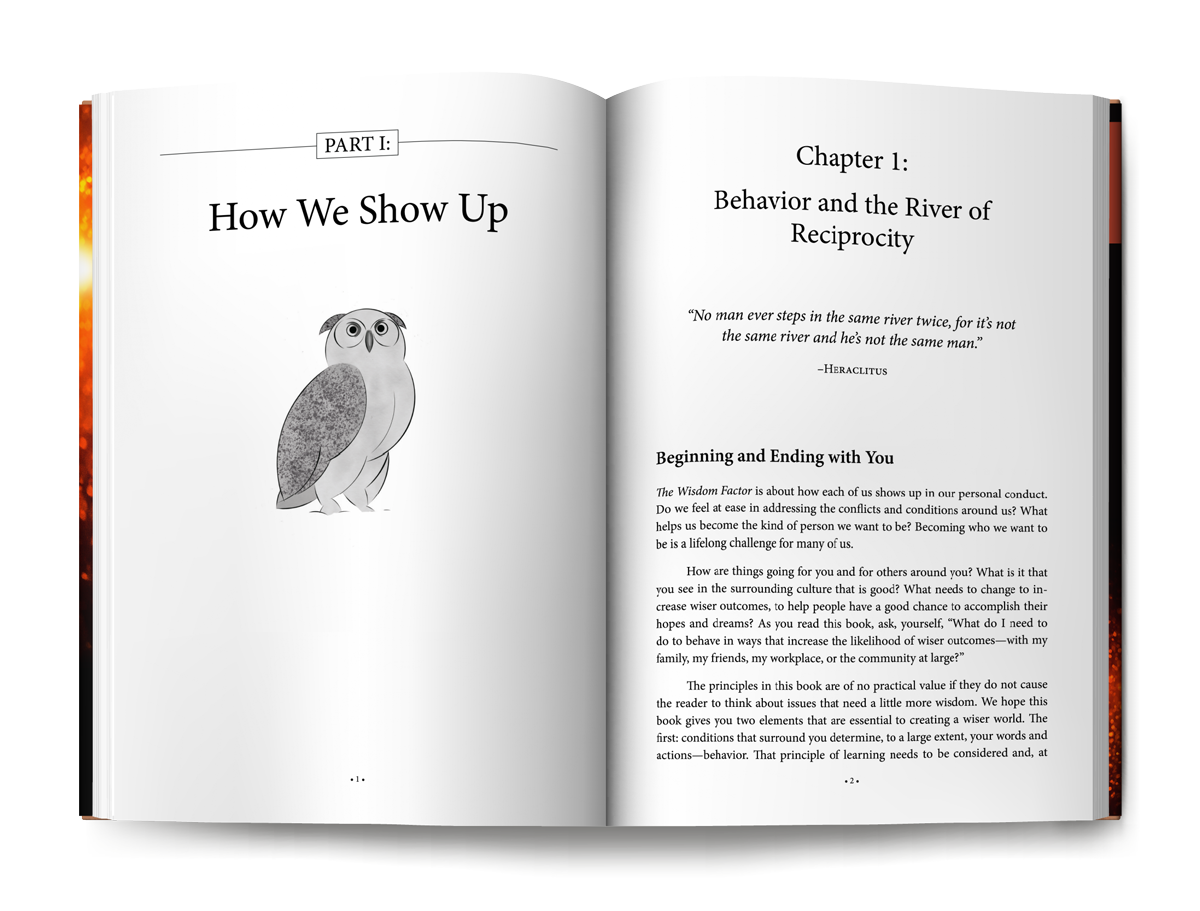 Interior layout: The Wisdom Factor