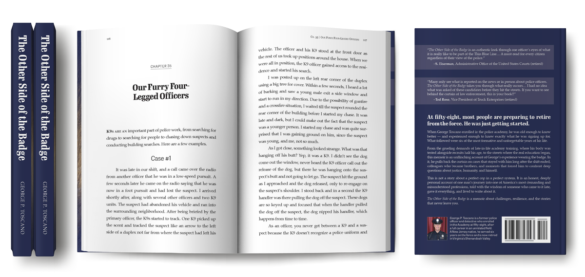 Book Cover and Interior layout: The Other Side of the Badge