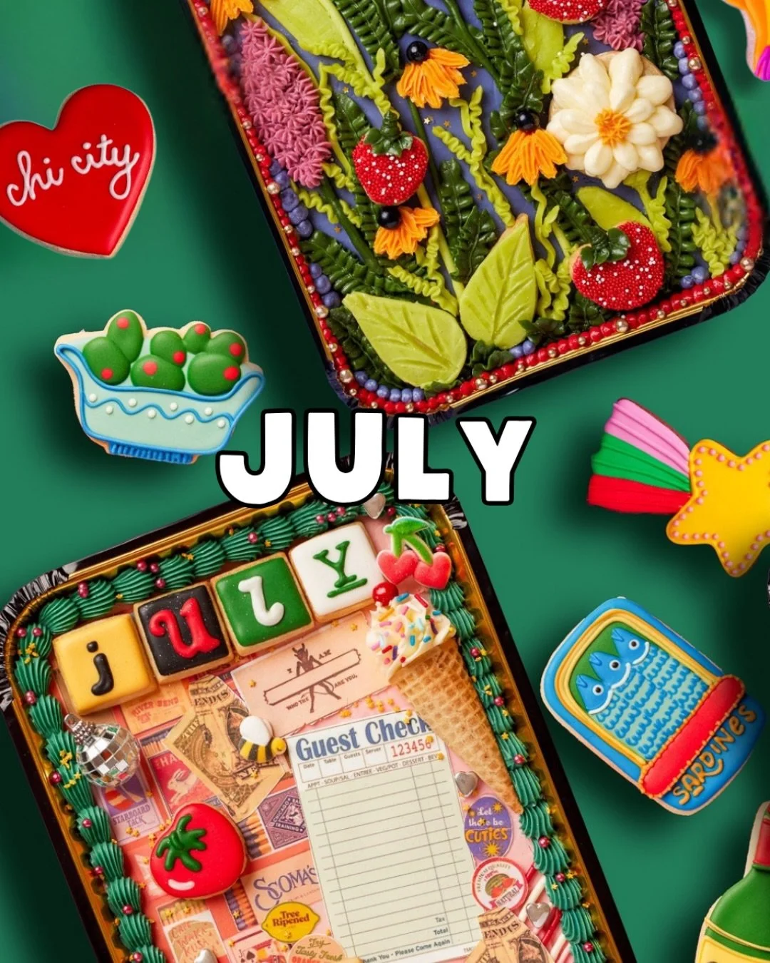 SUMMER WORKSHOP DROP! Save your faves, send to a friend, and set a reminder! All of these Chicago cake and cookie decorating classes drop Friday, June 5th at 12 PM! See them live on the website RIGHT NOW!!!

We have brand new cake cookie and deluxe h