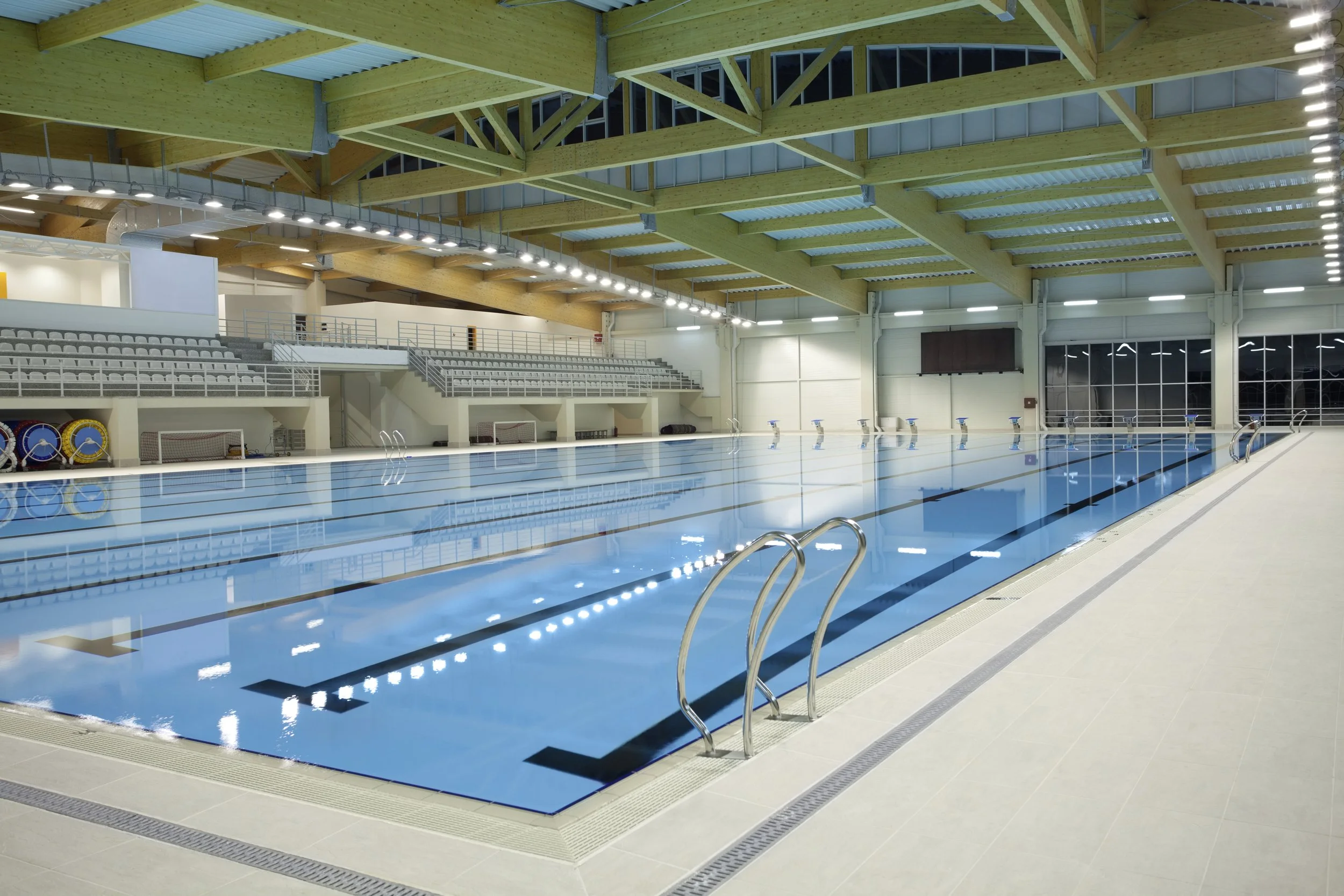 Éclairage de centres sportifs, Marc Morin Électrique Inc.