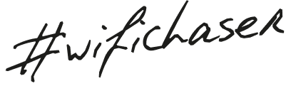 The text '#switchchaser' written in black cursive handwriting