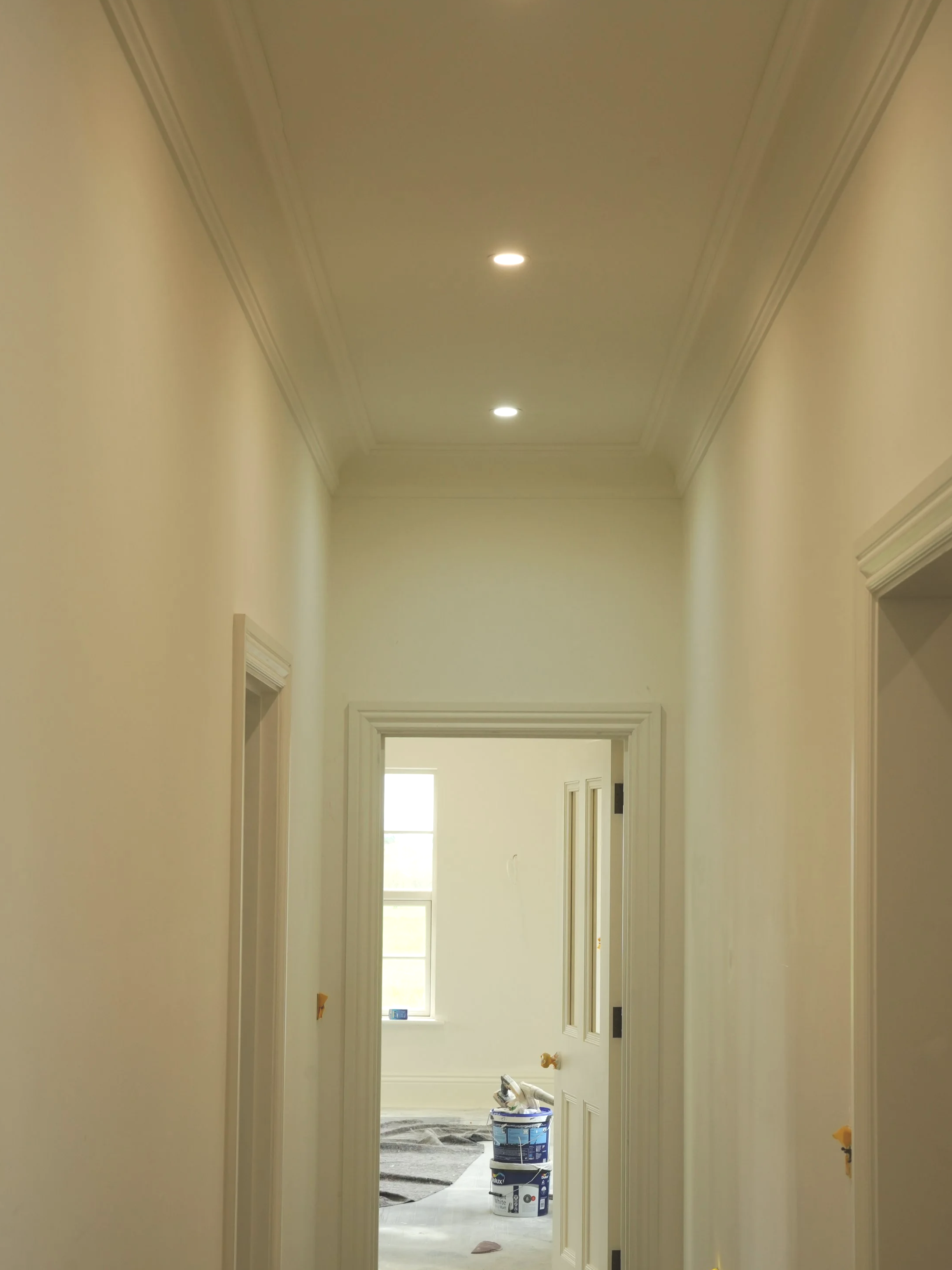 hallway spotlights