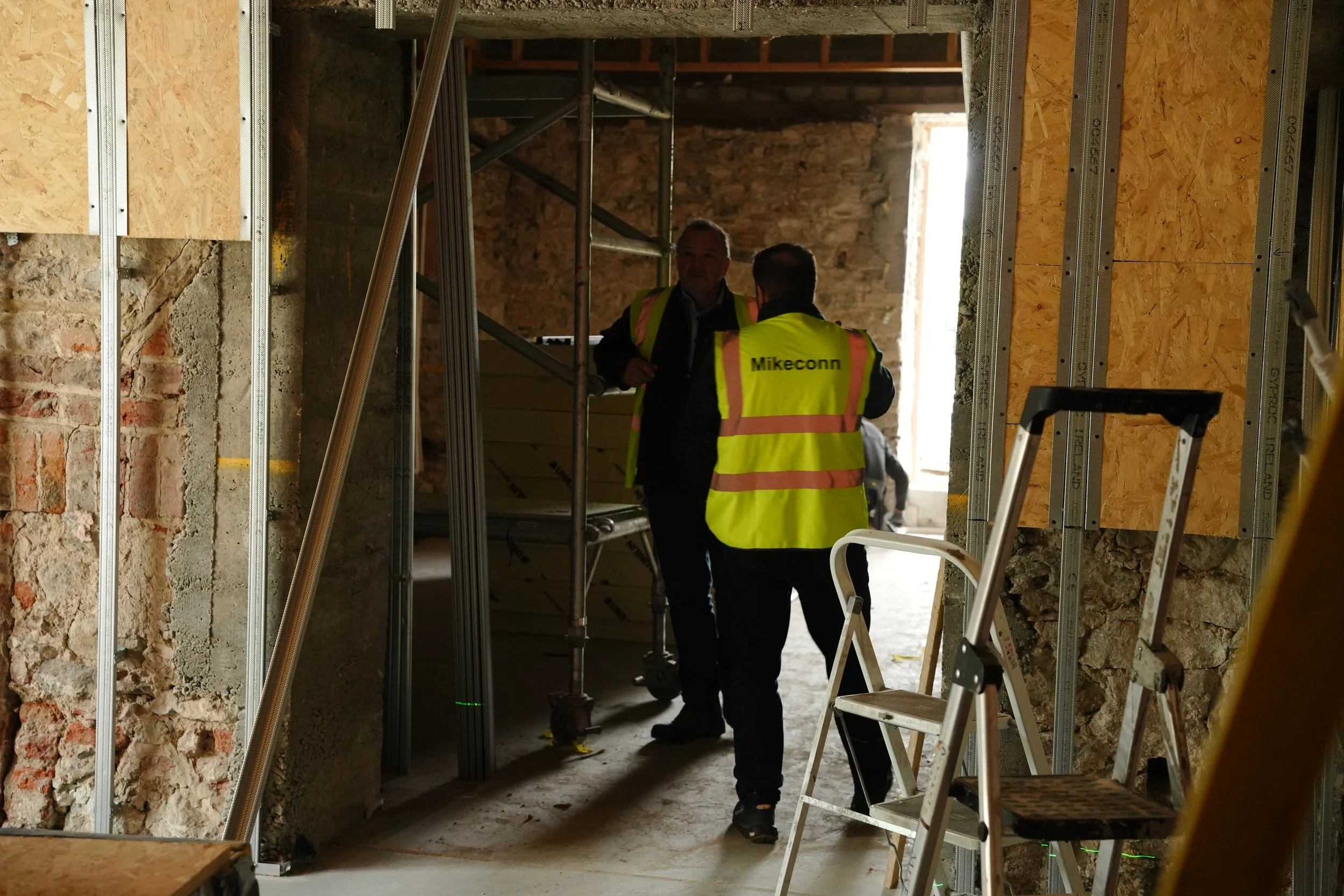 MikeConn discussing plans