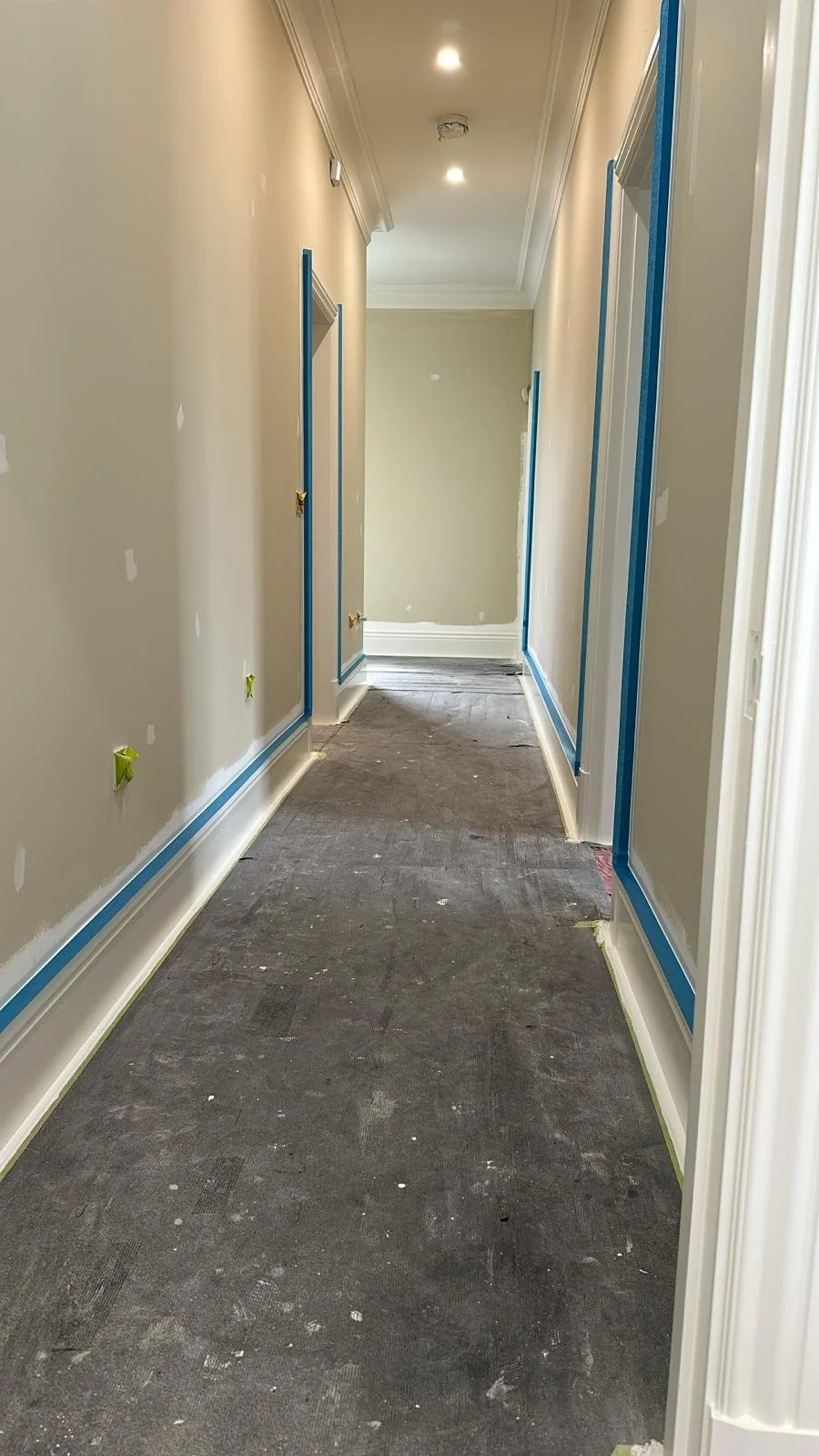 Hallway in-progress