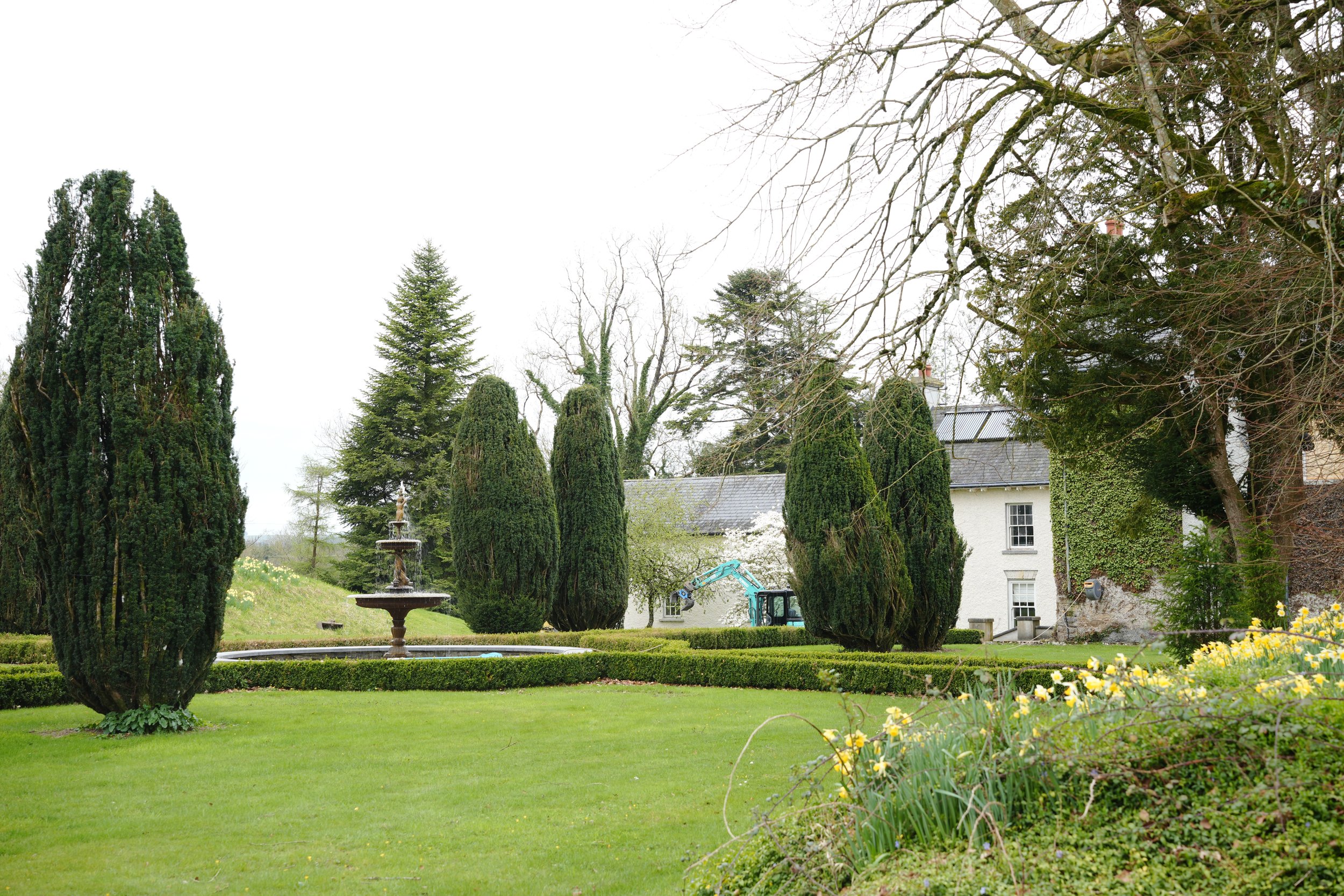 Gardens of manor