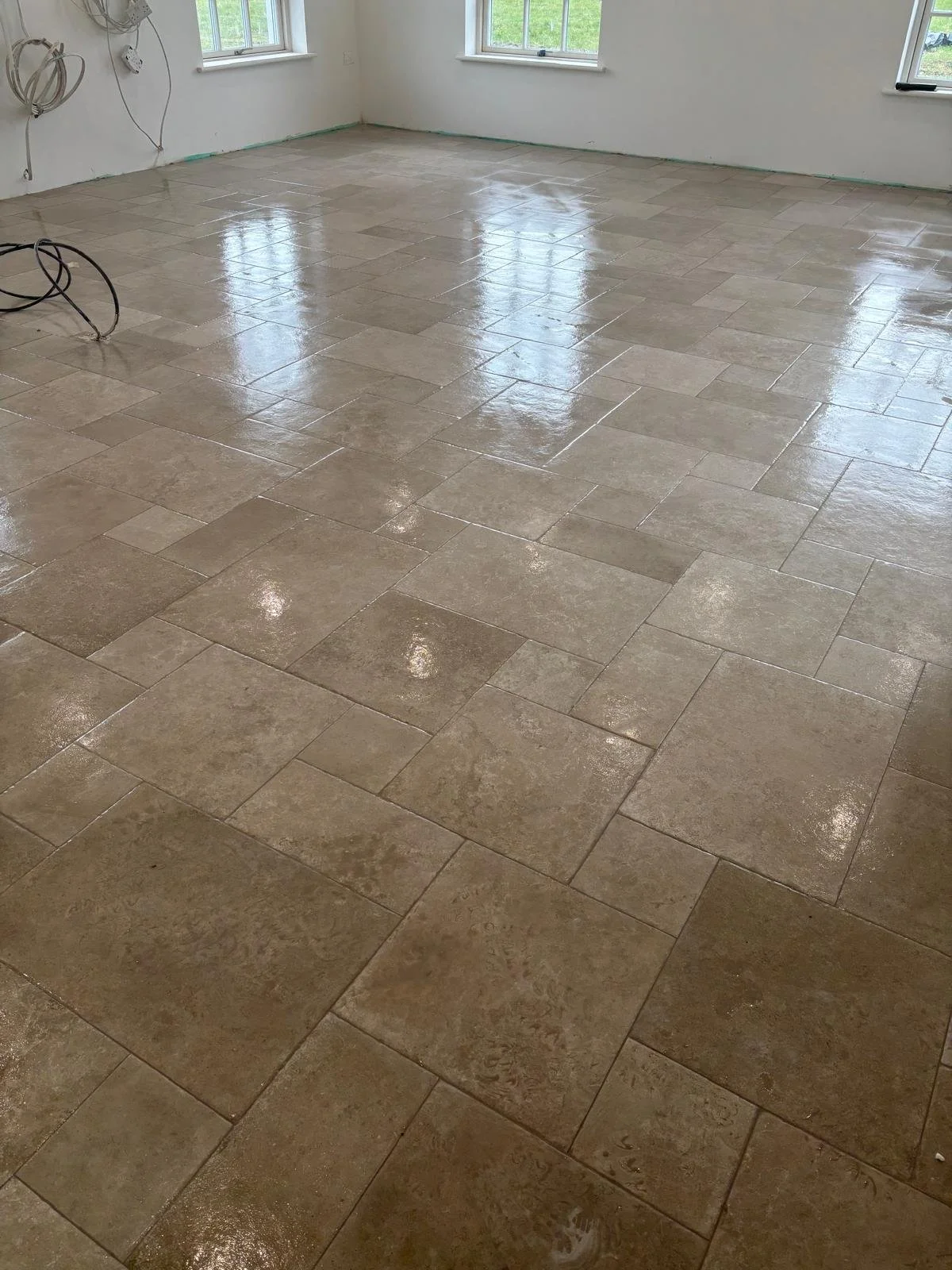 Kitchen floor tiles