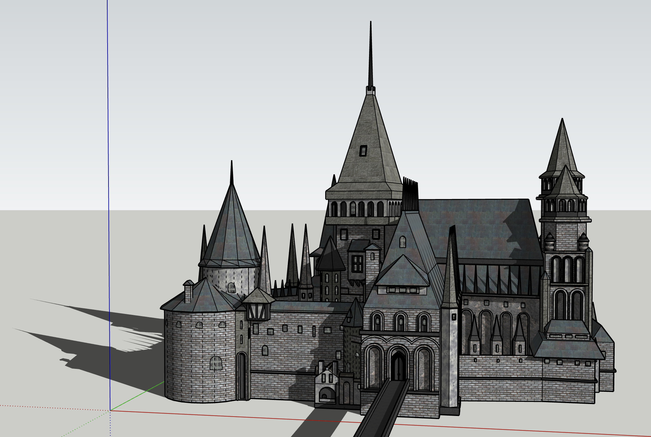 Dracula's Castle Model