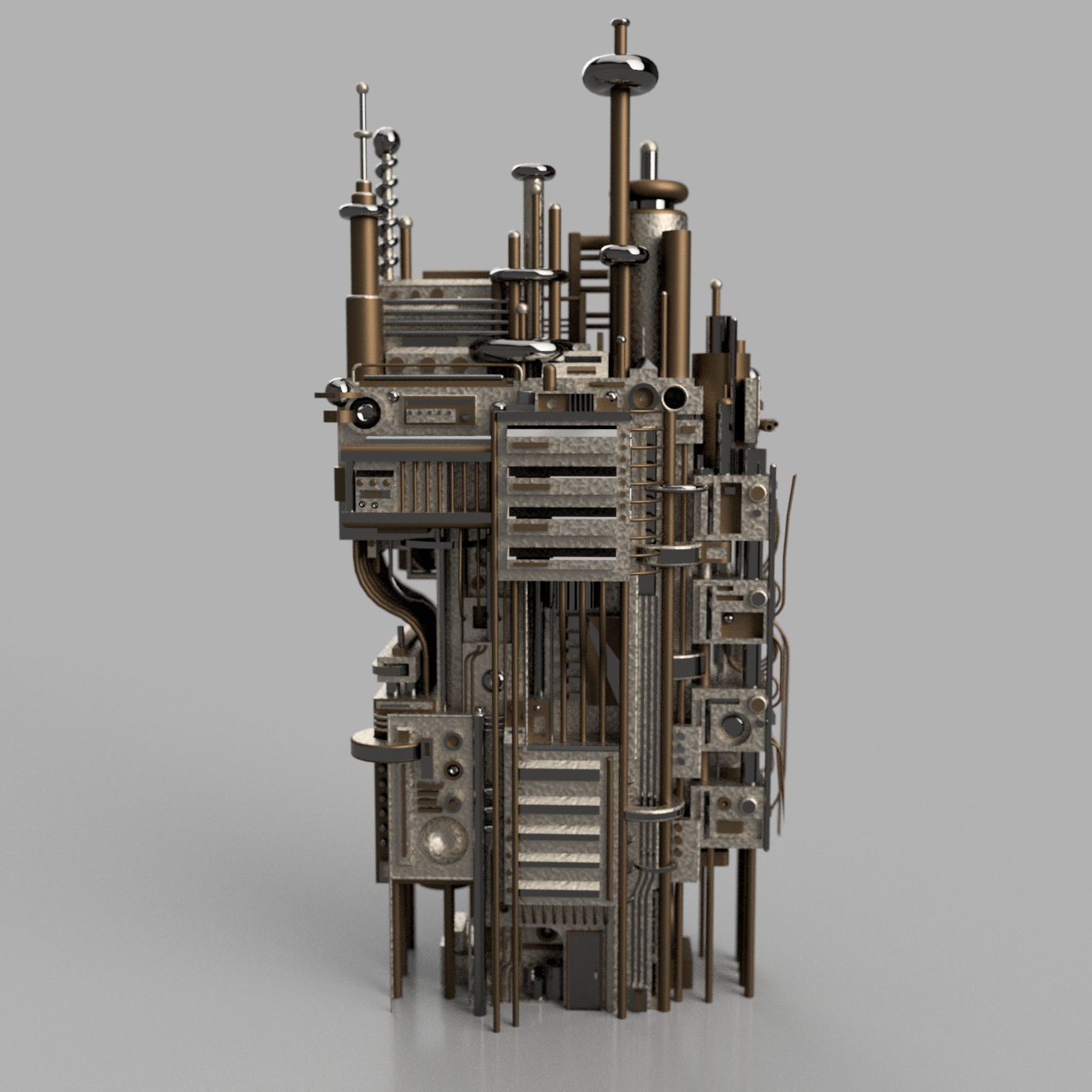 Cyberpunk Building