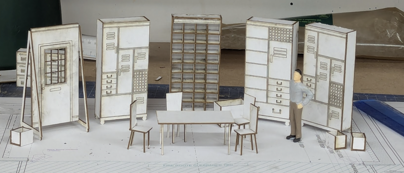 Laser Cut Feral Threads Design Model