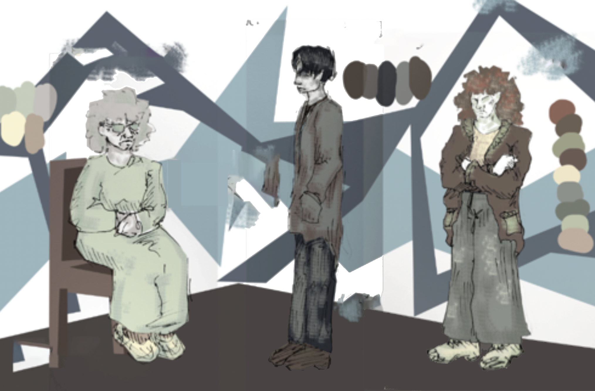Derek's Mother, Derek and Enid