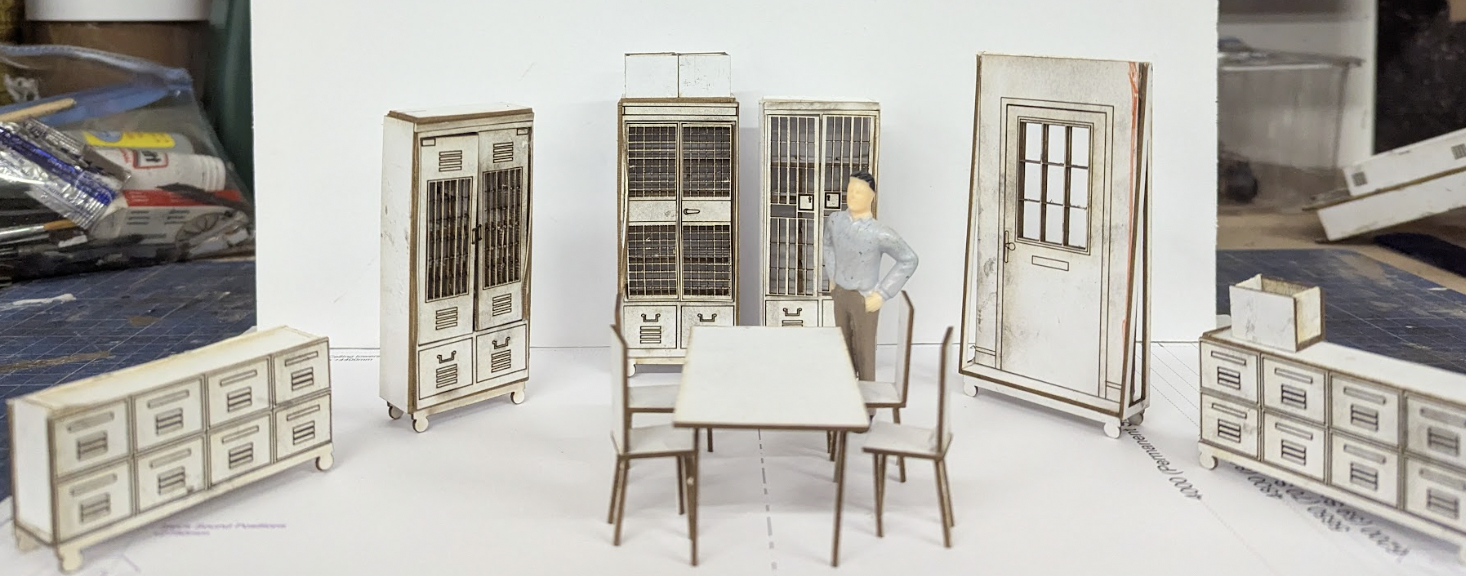 Laser Cut Feral Threads Design Model