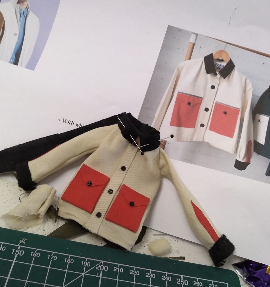 Costumes for Stop-Motion Puppets. Hot Chip 'Eleanor' Music Video. Designed: Jennifer Kidd