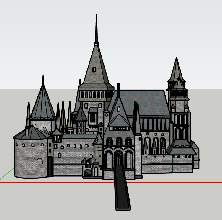 Dracula's Castle Model