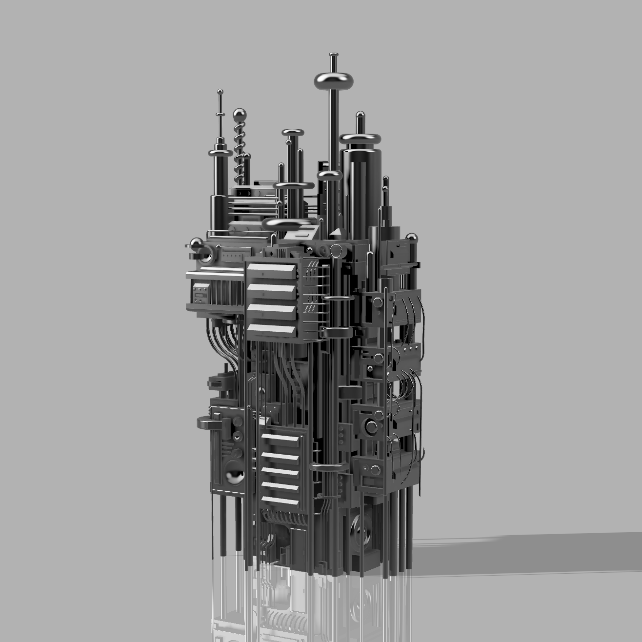 Cyberpunk Building