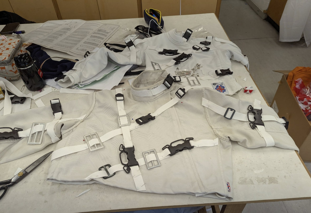 Jacket Alterations for Sweeney Todd: Johanna. Designed. Dotty Squibb