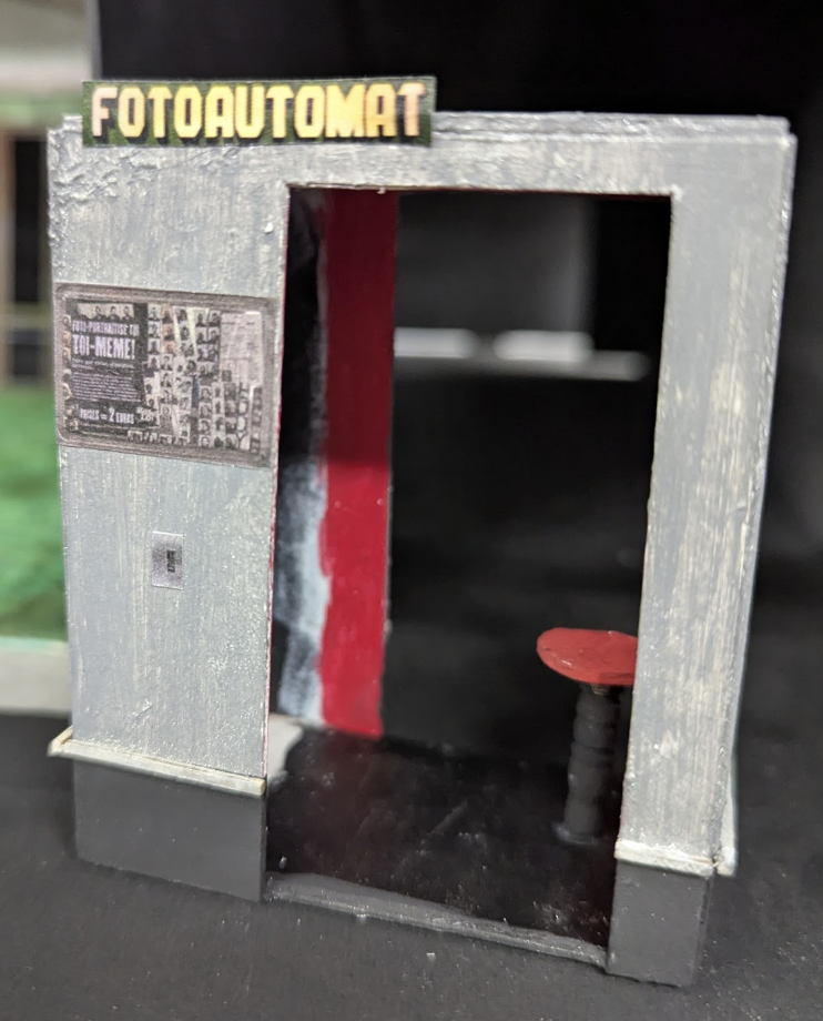 Model Piece for Amelie the Musical. Designed. Cerys Arrowsmith.