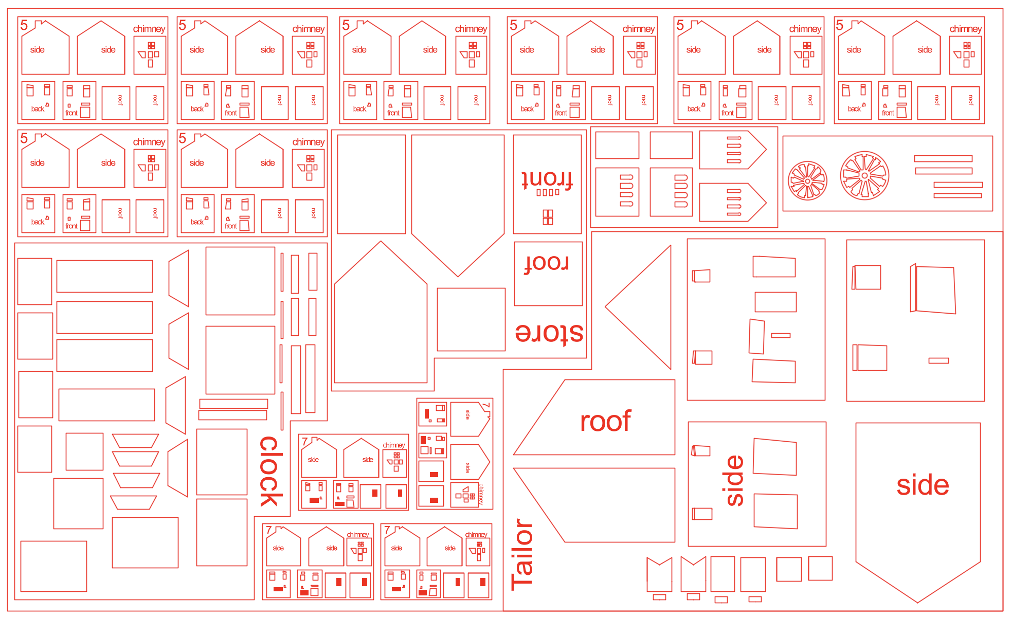 CAD for Laser Cutting Angry Summer