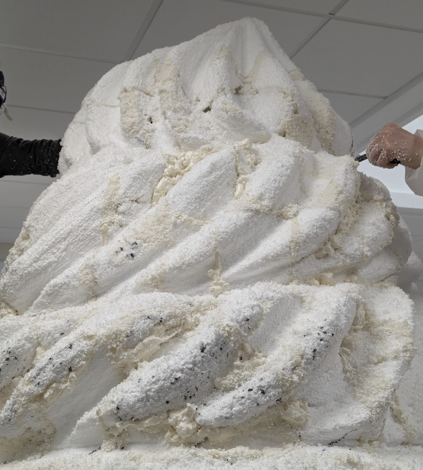 Carving a Giant Cake
