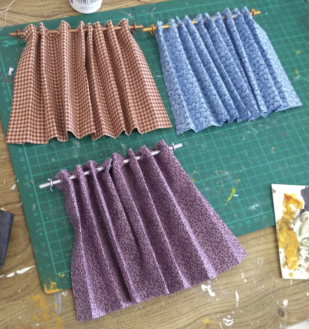 Curtains for Hot Chip 'Eleanor' Musical. Designed. Jennifer Kidd.