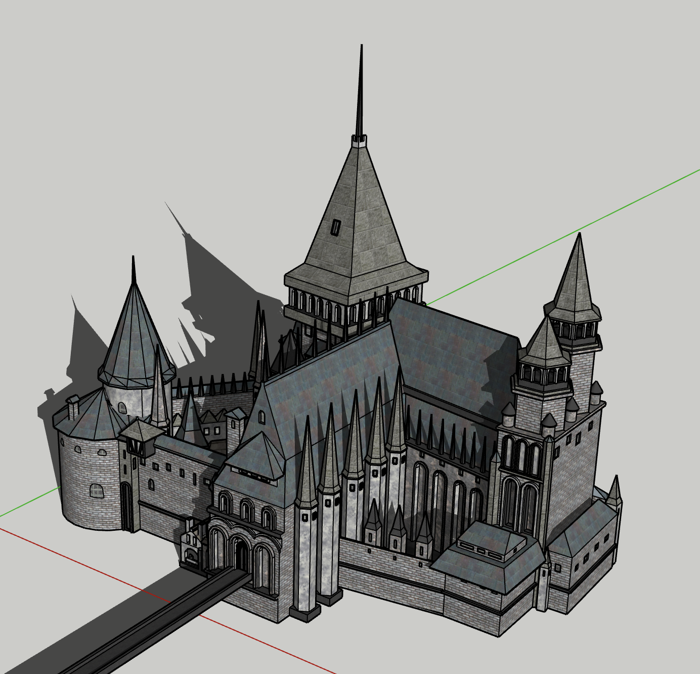 Dracula's Castle Model