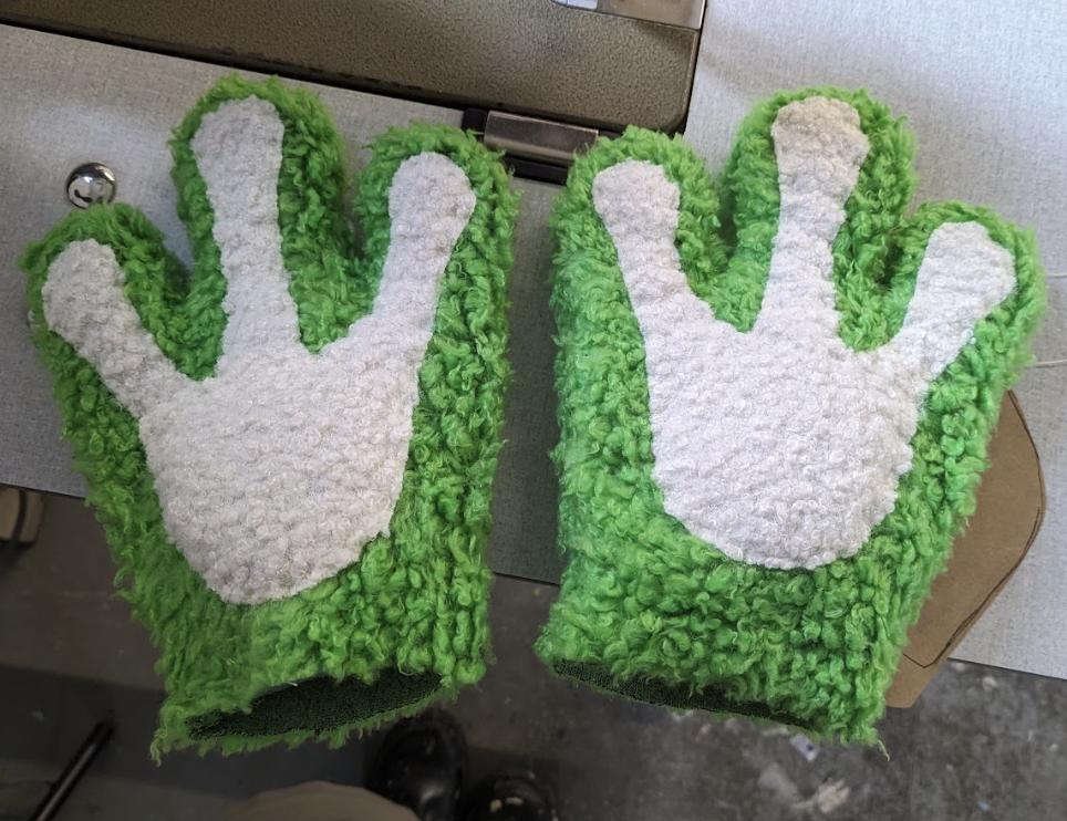 Frog Costume Process