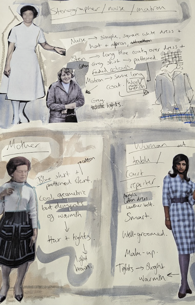 Stenographer, Nurse, Matron, Mother, Woman and Reporter