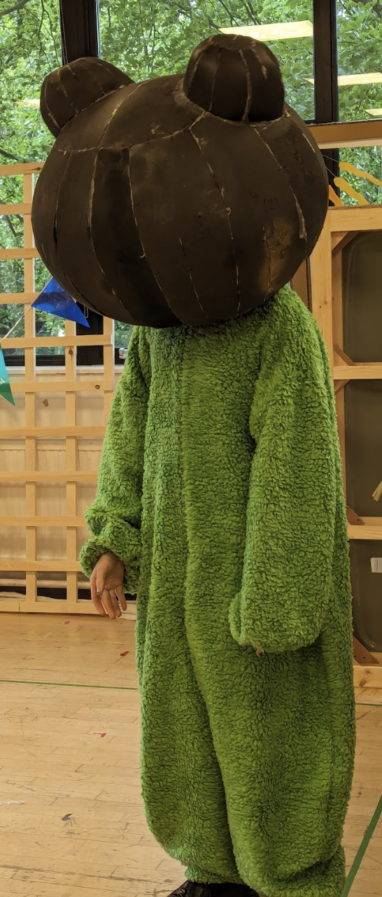 Frog Costume Process