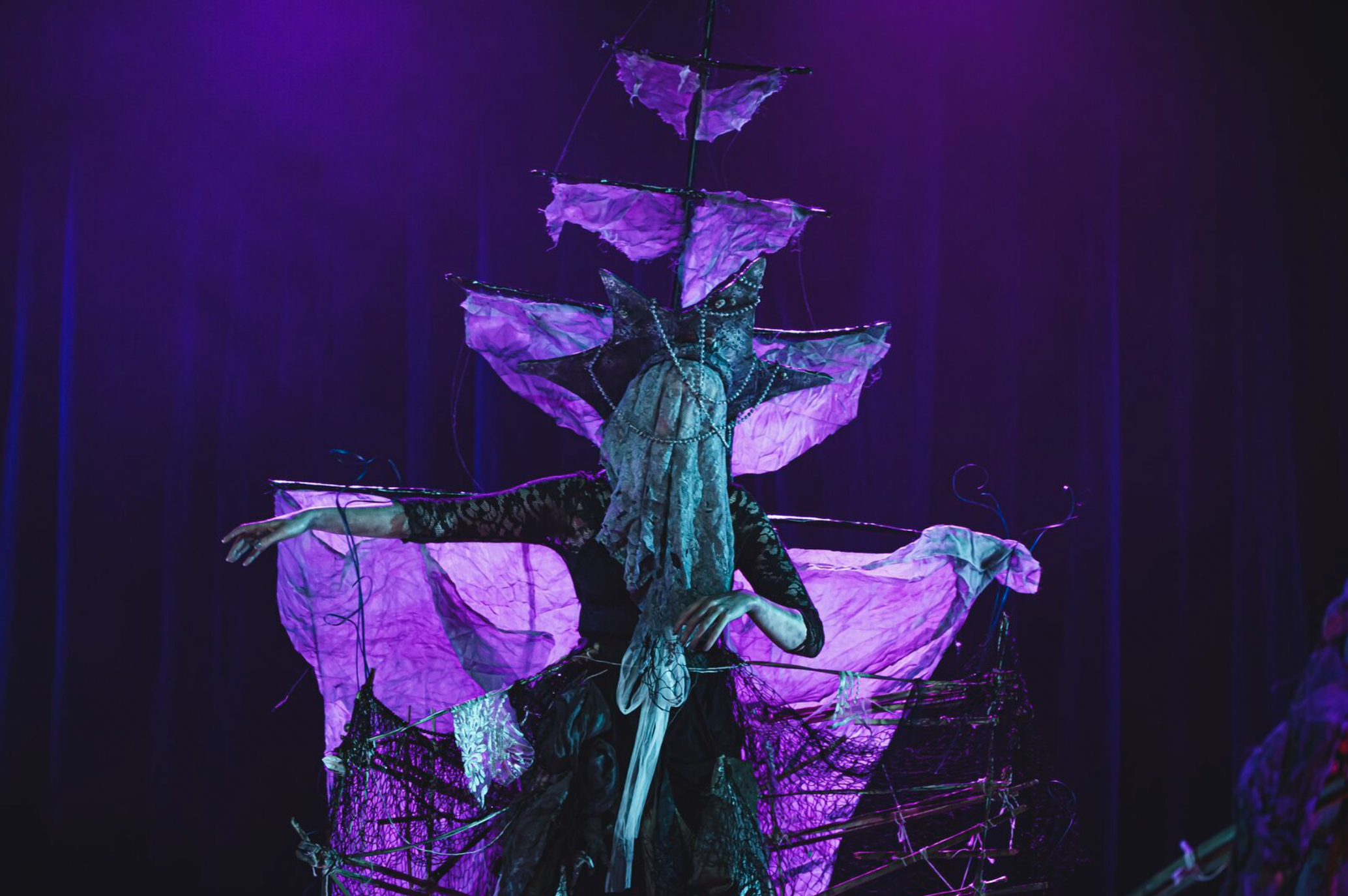Wearable Art. Designed, Made and Performed: Heather Shaw, Photos: Kirsten McTernan 2024