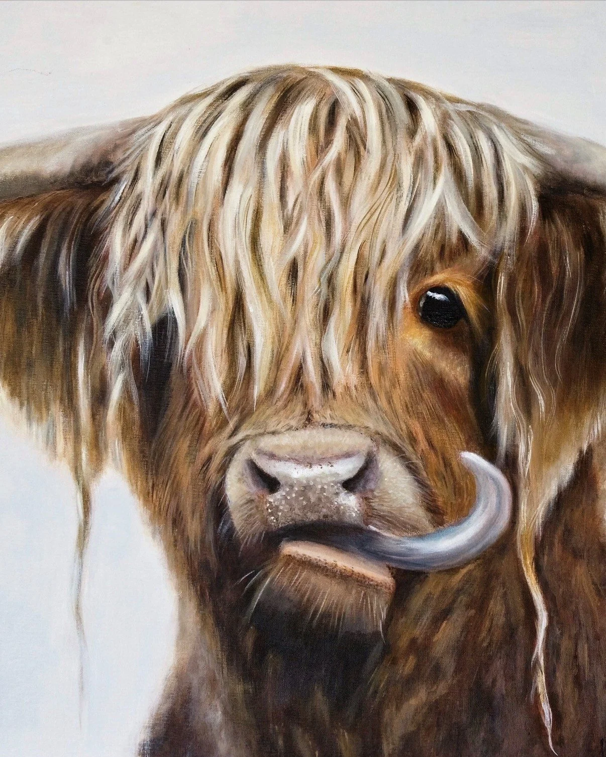 SOLD - "COWS LICK"
