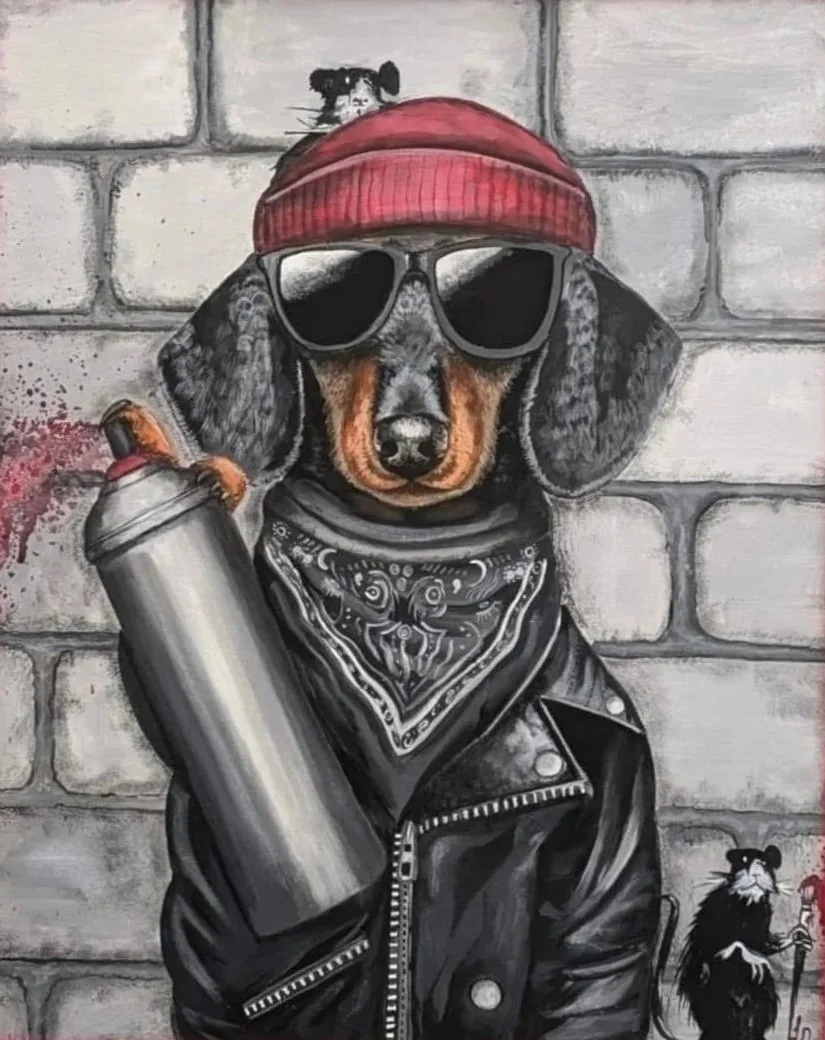 SOLD - "Dansky"  2025 Acrylic