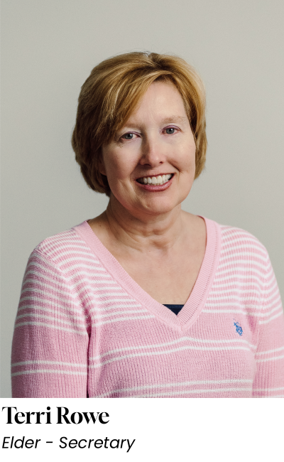 Terri Rowe - Elder Secretary