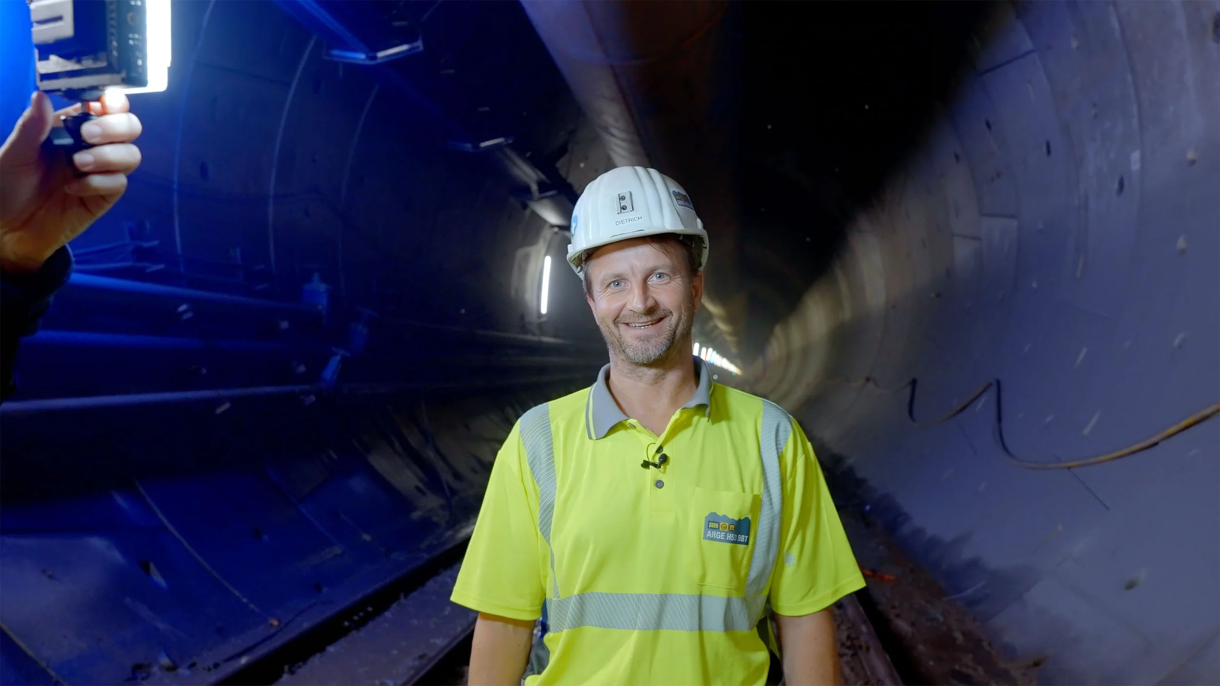 Jahresrückblick der Porr (Arge H53) am Brenner Basistunnel mit Projektleiter Sebastian Dietrich – Videoproduktion Schnittraum Tirol.