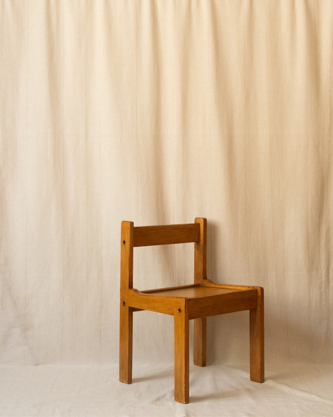 Chaise pour enfant, bois massif - Dlg Maison Regain