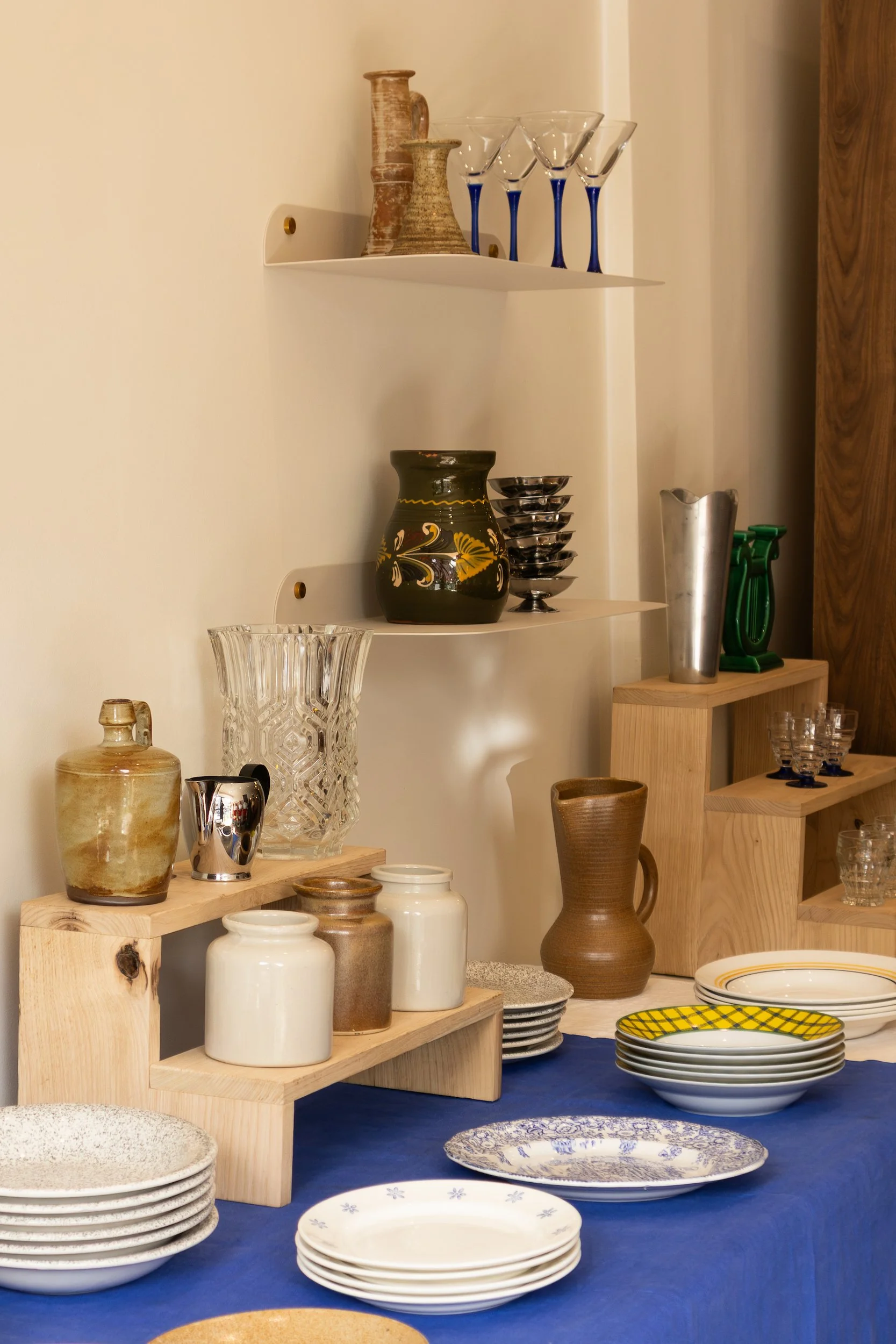 Pop up vintage au studio de yoga Œuvre