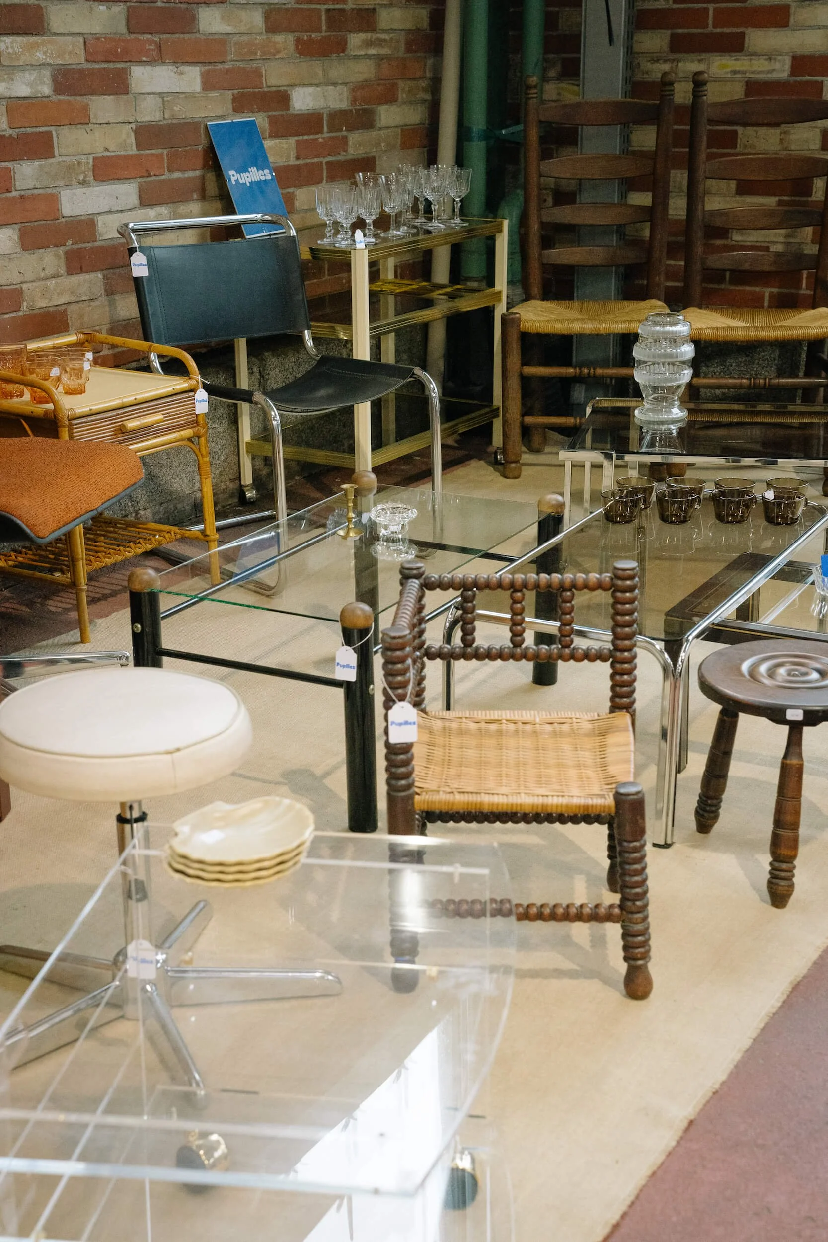 La brocante de la Halle Martenot